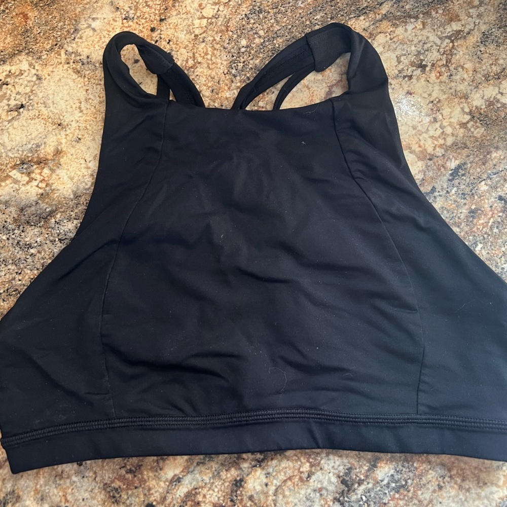 Black Women's Sports Bra